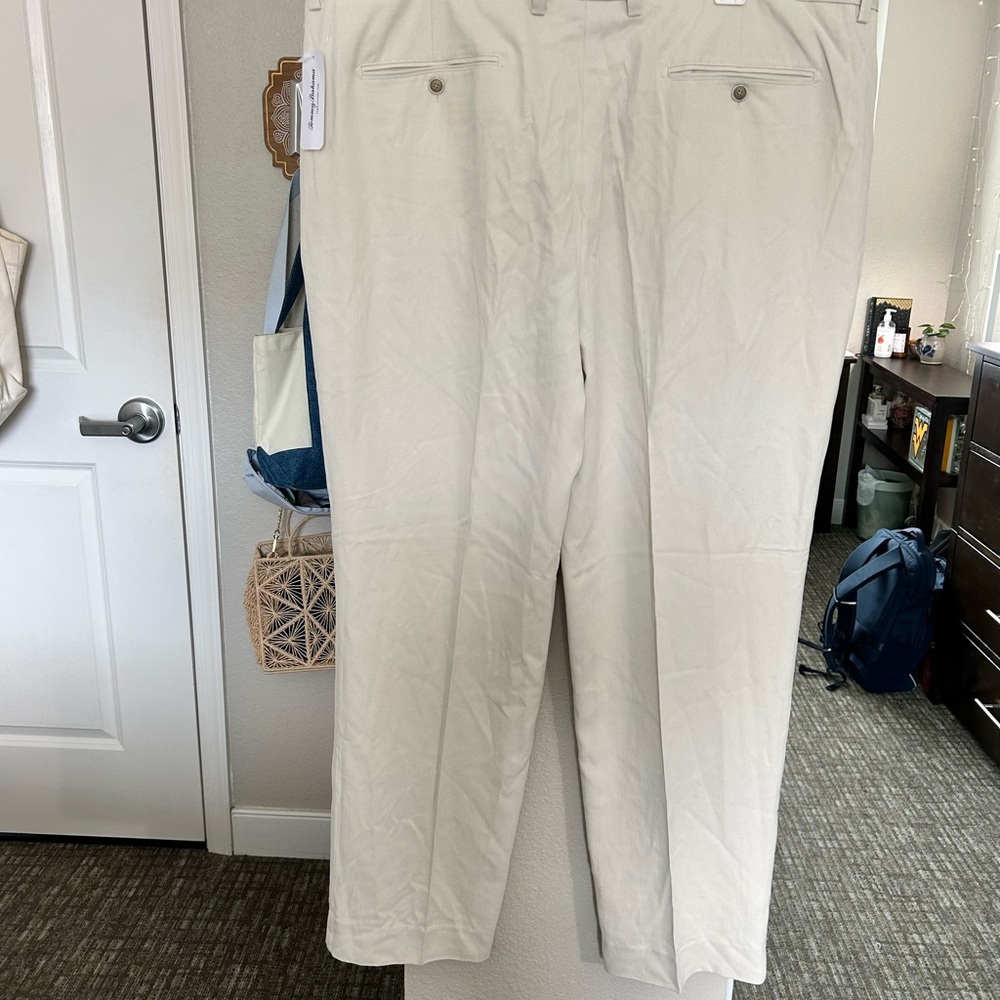 TOMMY BAHAMA | men’s silk blend Grayston pants size 42 x 32 in spray NWT - Picture 7 of 9